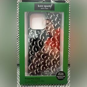Kate Spade leopard iPhone 16 Pro Max case